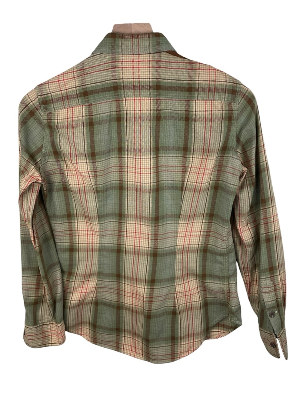 Vintage Ralph Lauren Women's Plaid Long Sleeve Hunting Shirt Size 4 Equestrian - Picture 2 of 9